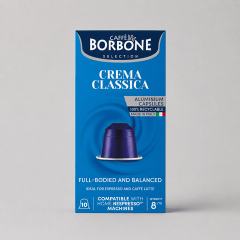 Caffè Borbone Aluminium Nespresso Compatible Capsules – 10 Pack - Assaggia