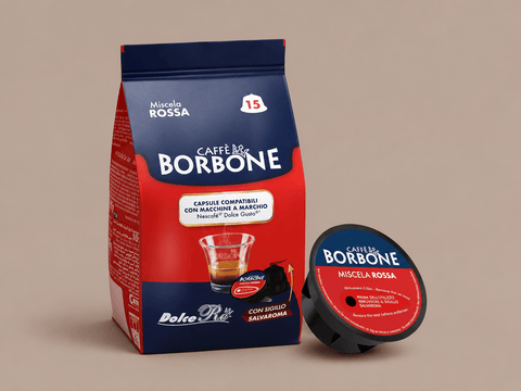 Caffè Borbone Dolce Gusto Compatible Capsules - Assaggia