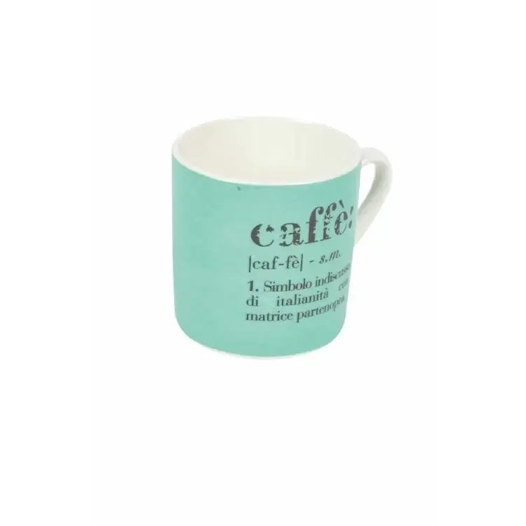 Villa D'Este - "Caffè Definition" Ceramic Espresso Cup Collection – 6 Assorted Colours - Image 3