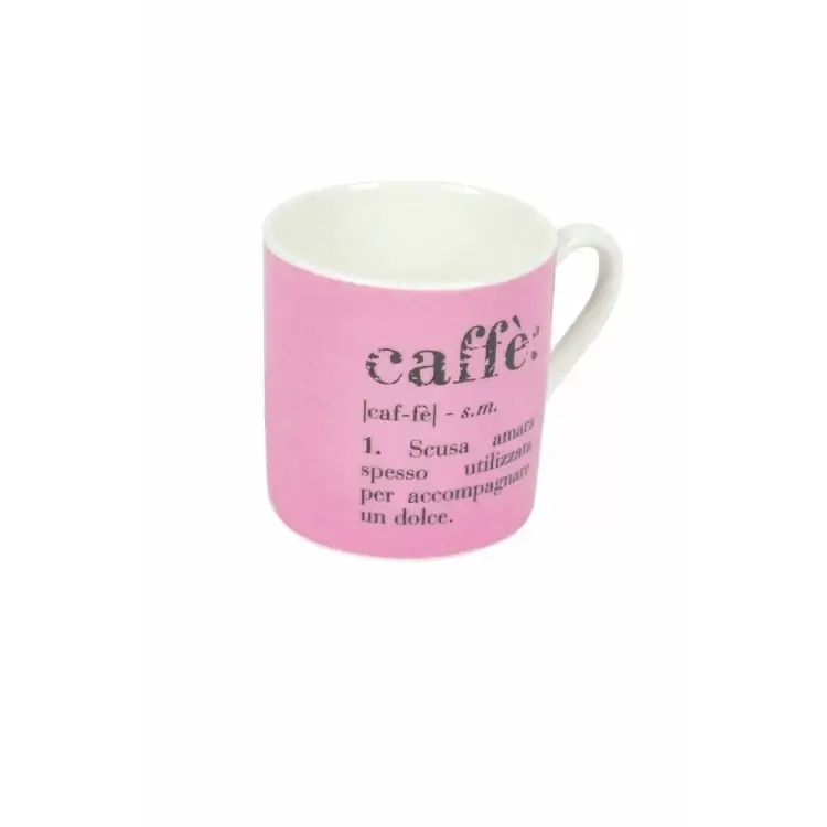 Villa D'Este - "Caffè Definition" Ceramic Espresso Cup Collection – 6 Assorted Colours - Image 6