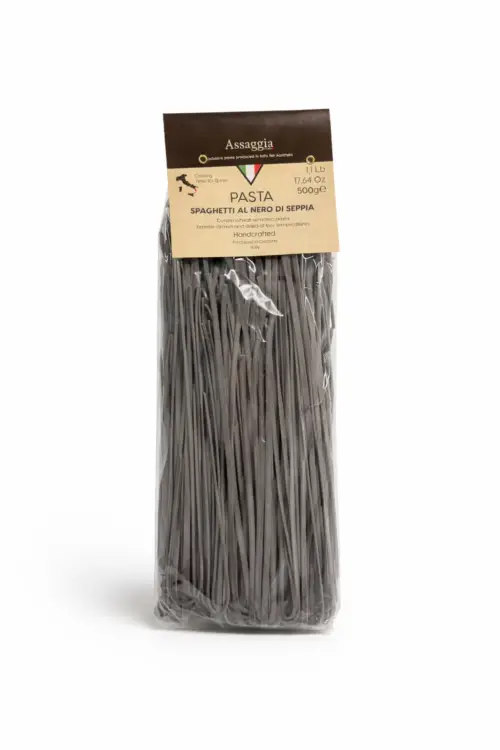 Squid Ink Spaghetti