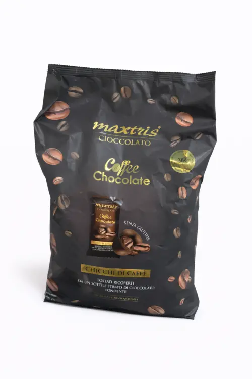 Coffee chocolate beans packaging design