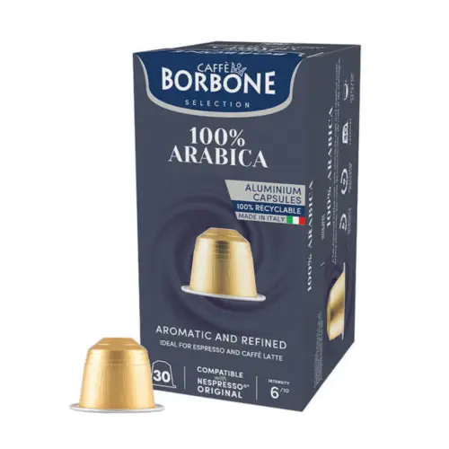 Caffè Borbone Nespresso - Arabica Blend (30 Capsule Box)