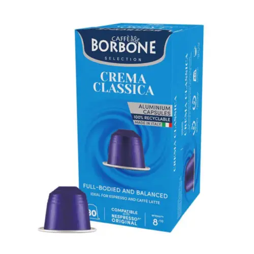Caffè Borbone Nespresso - Crema Classica Blend (30 Capsule Box)